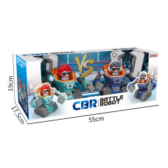 2.4G R/C BATTLE ROBOT W/SOUND(2 PCS)2 COLORS toys