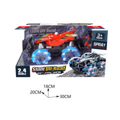 1:16 9CH R/C CAR W/LIGHT,MUSIC,SPRAY（RED/WHITE） toys