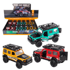1:32 PULL BACK ALLOY CAR W/OPEN DOOR(3 COLORS,12PCS/DISPLAY BOX) toys
