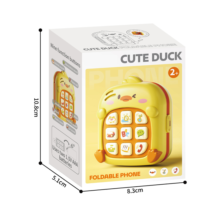 DUCK FOLDABLE MOBILE PHONE（2 COLORS） toys