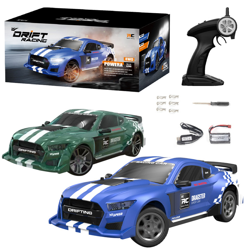 1:14 R/C CAR W/LIGHT（GREEN/BLUE） toys