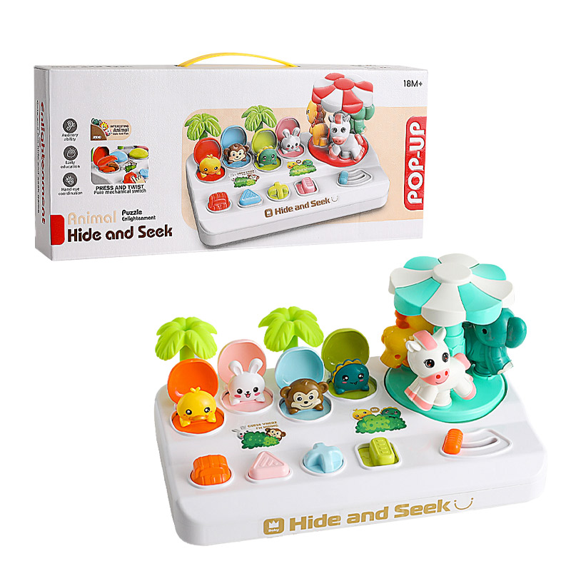 ANIMAL PUZZLE ENLIGHTENMENT HIDE AND SEEK toys