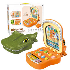 2-IN-1 DINOSAUR ELECTRONIC ORGAN&MARBLES GAME toys