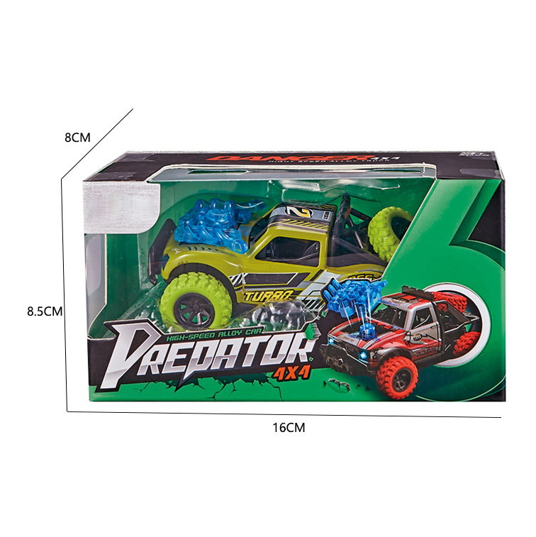 1:36 PULL BACK ALLOY CAR W/LIGHT,SOUND,2COLOR MIXED toys