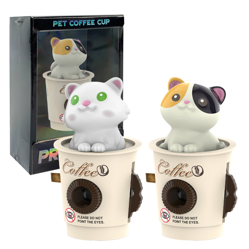 PET CAR COFFEE CUP PROJECTOR(2 ASST) toys