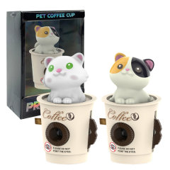 PET CAR COFFEE CUP PROJECTOR(2 ASST) toys
