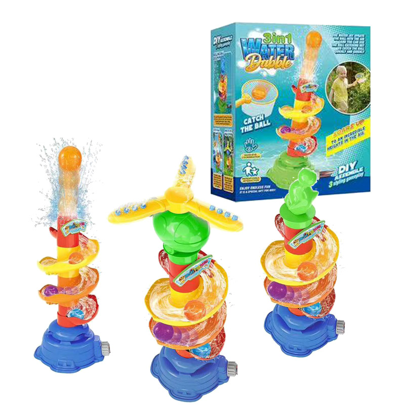 3-IN-1 WATER SLIDE TRACK SET toys