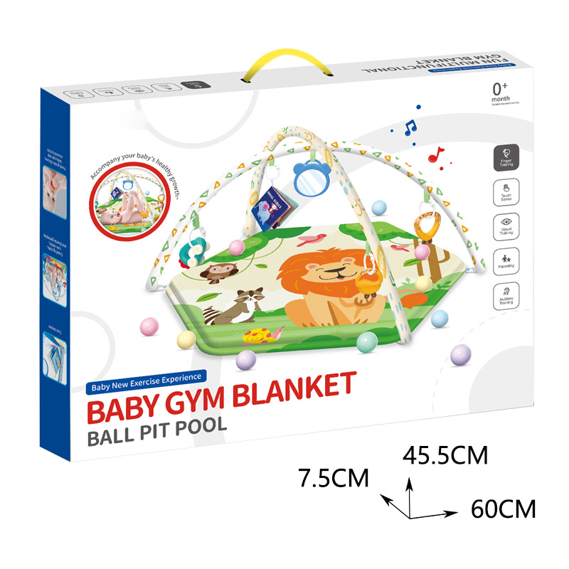 BABY GYM BLANKET W/20 BALL toys