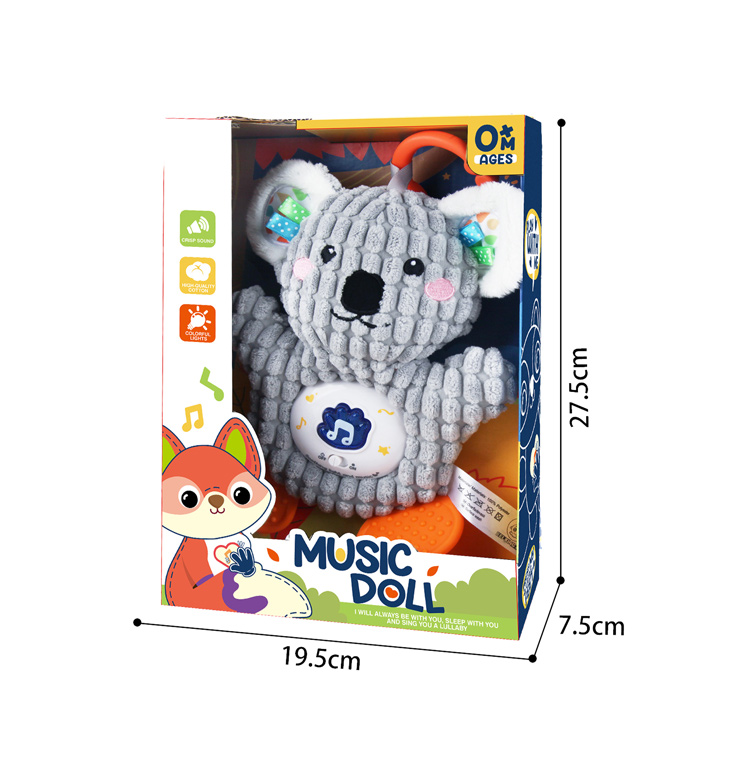 PLUSH KOALA W/LIGHT,MUSIC toys