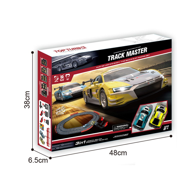1:43 B/O RACING TRACK CAR toys