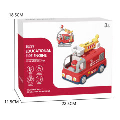 CARTOON FIRE ENGINE W/LIGHTS,MUSIC toys