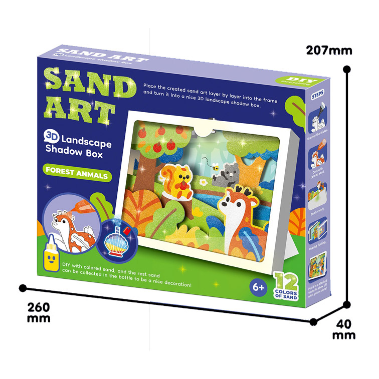 DIY 3D SAND ART toys