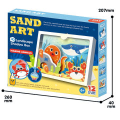 DIY 3D SAND ART W/LIGHTS toys