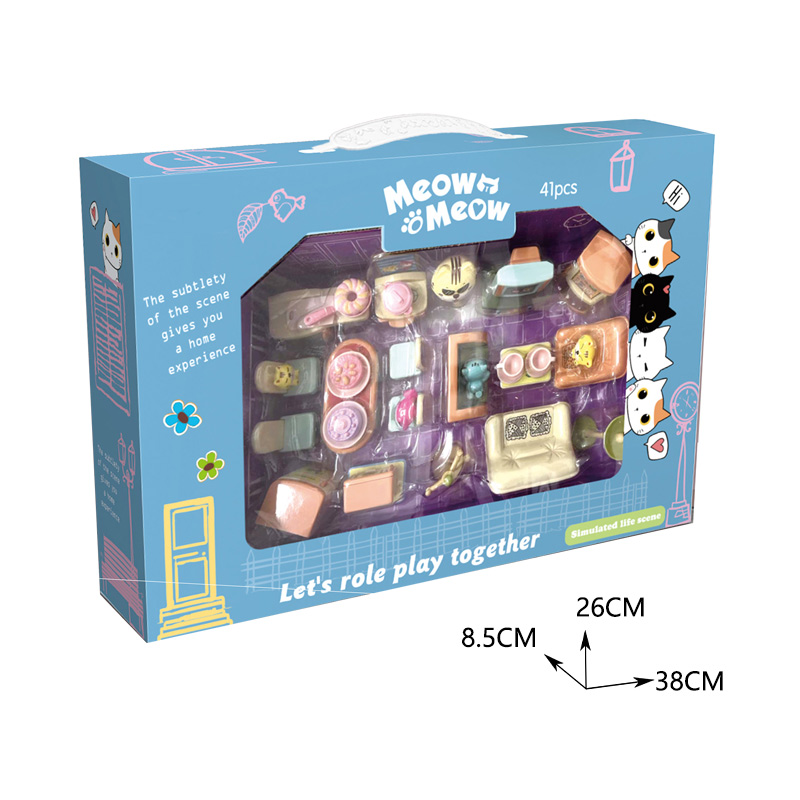 LIVING ROOM AND KITCHEN SET toys