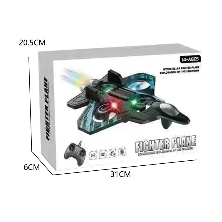 R/C FOAM AIRCRAFT W/LIGHTS toys