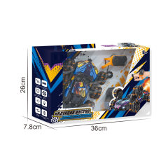 R/C 6-WHEEL ALLOY CAR W/SPRAY,LIGHTS (W/ WATCH) toys