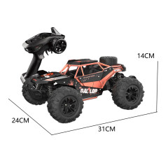RC 2.4G 1:16 4WD HIGH-SPEED OFF-ROAD VEHICLE，4 COLORS ASST toys