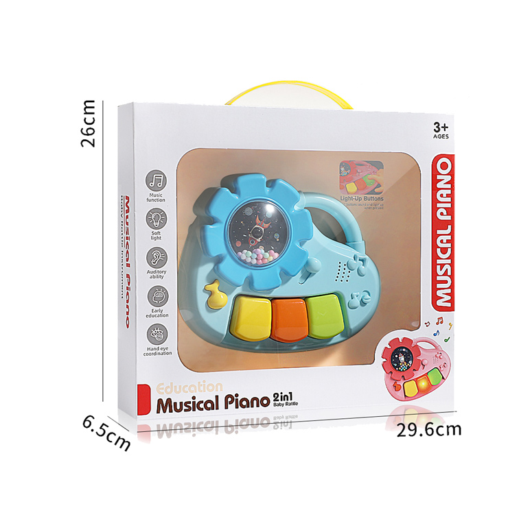 ELCTRONIC PIANO W/LIGHTS toys