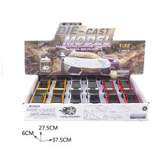 1:32 PULL BACK ALLOY TESLA TRUCK(12PCS/BOX),3 COLORS ASST toys