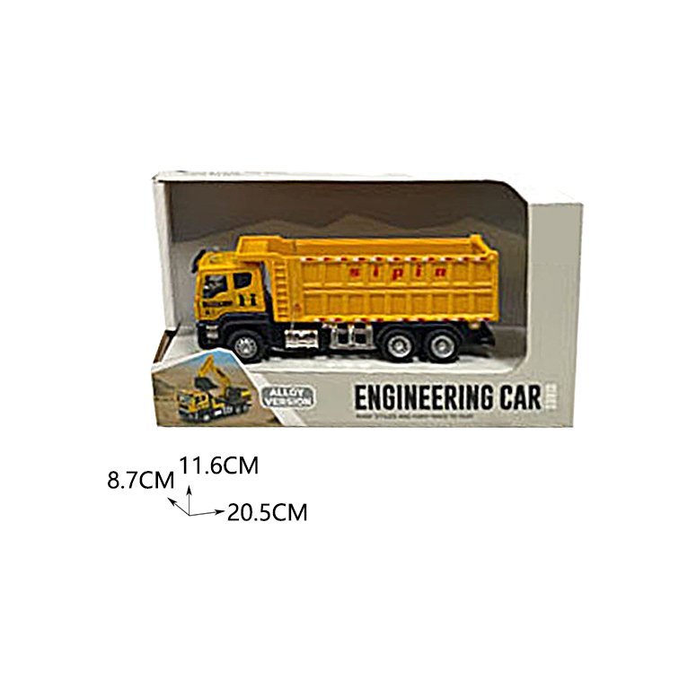 FRICTION ALLOY TRUCK (4 ASST) toys
