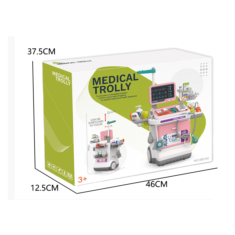 MEDICAL TROLLY W/LIGHTS,SOUND toys