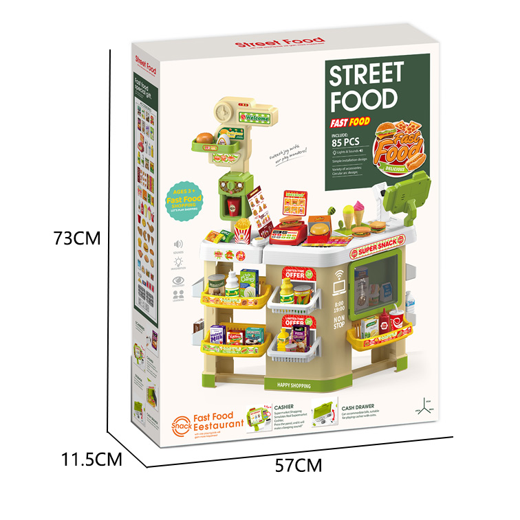 SUPERMARKET PLAY SET W/LIGHTS,SOUND toys