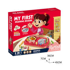 KALEIDOSCOPE GRAFFITI DRAWING BOARD toys