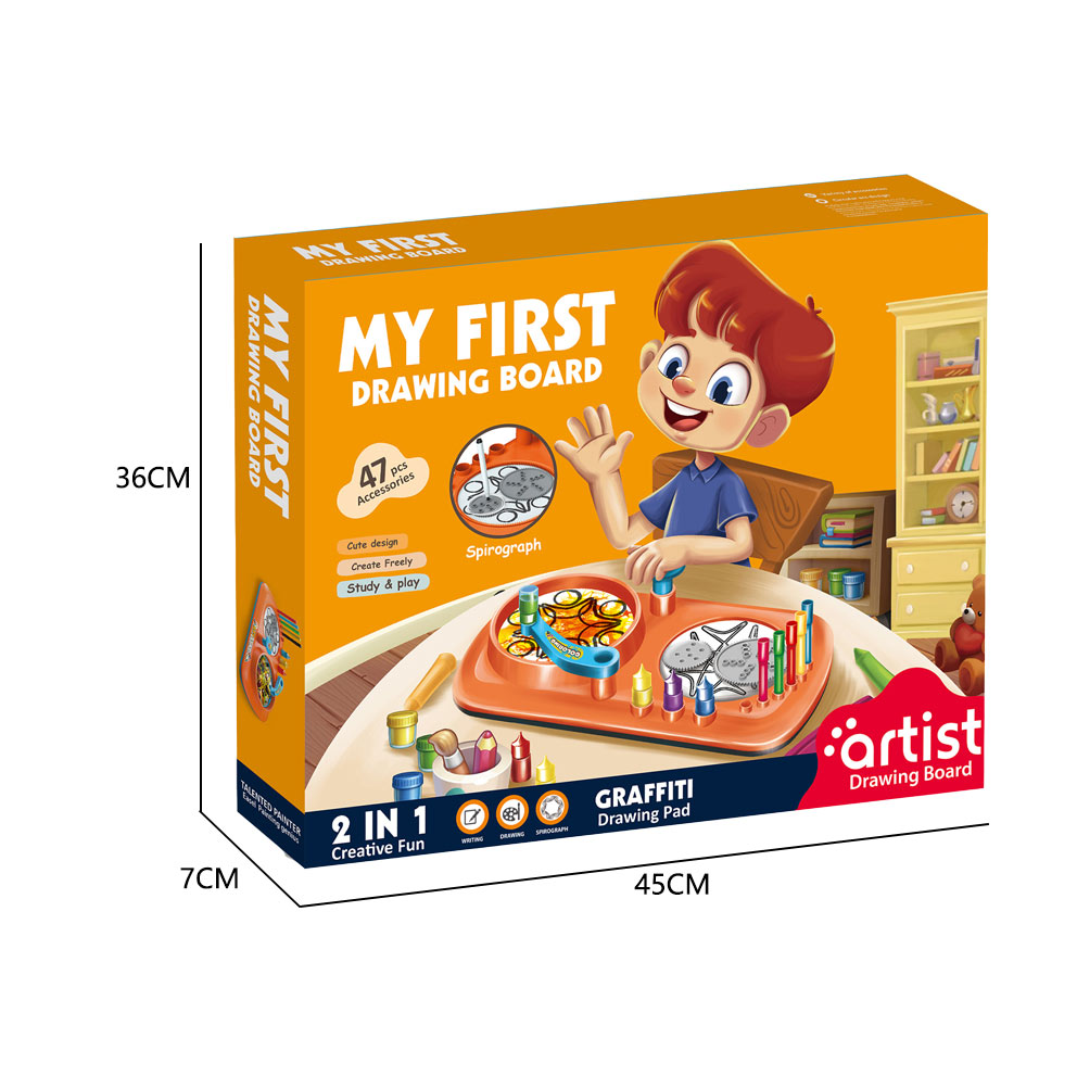 KALEIDOSCOPE GRAFFITI DRAWING BOARD toys