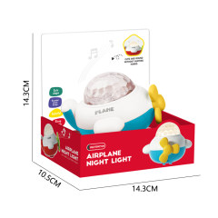 AIRPLANE NIGHT LIGHT W/MUSIC toys