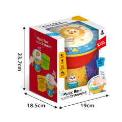 MUSIC HANG DRUM W/LIGHTS toys