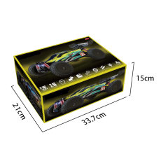 RC 2.4G 1：16 HIGH SPEED CAR，BLUE/YELLOW ASST toys