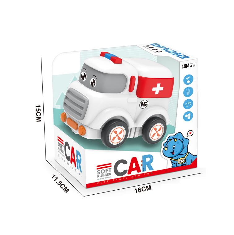 FRICTION  VINYL CAR W/LIGHT,MUSIC toys