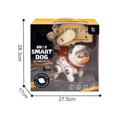 R/C SMRAT DOG W/LIGHT,MUSIC toys