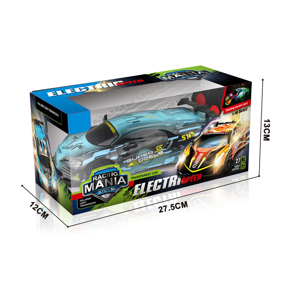 1:18 5CH R/C PVC CAR  W/LIGHTS toys