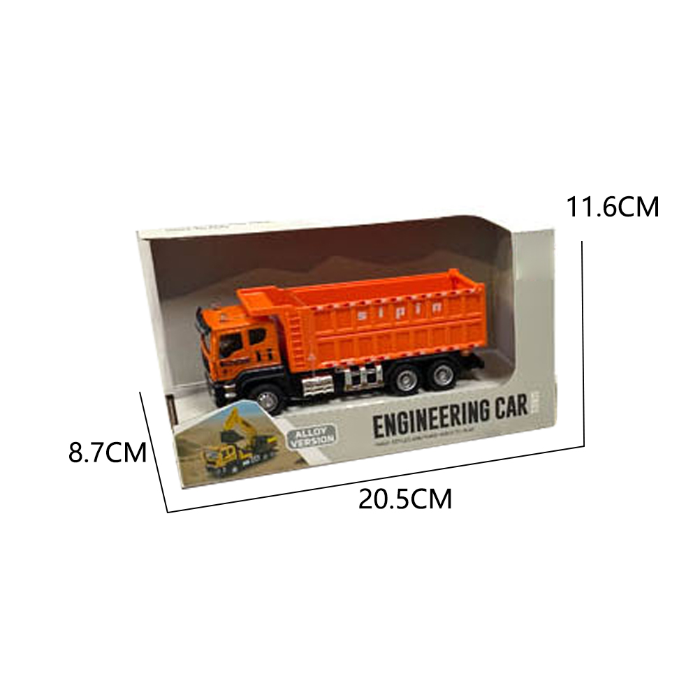 FRICTION ALLOY TRUCK (4 ASST) toys