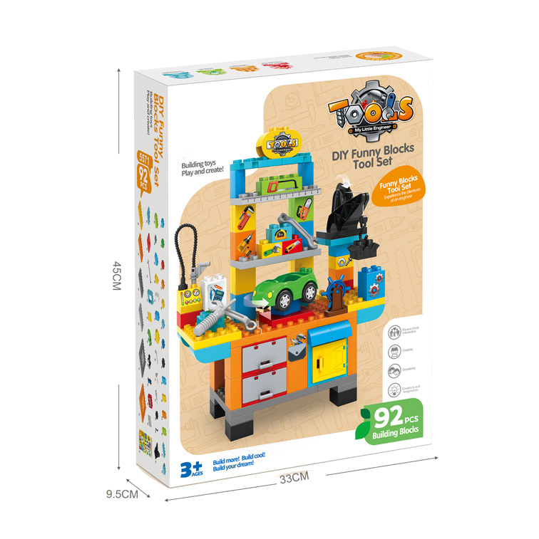 BLOCKS SET(92PCS) toys
