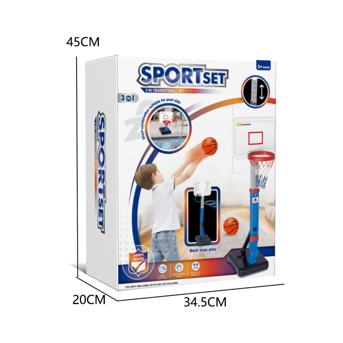 3 IN 1 SPORT SET toys
