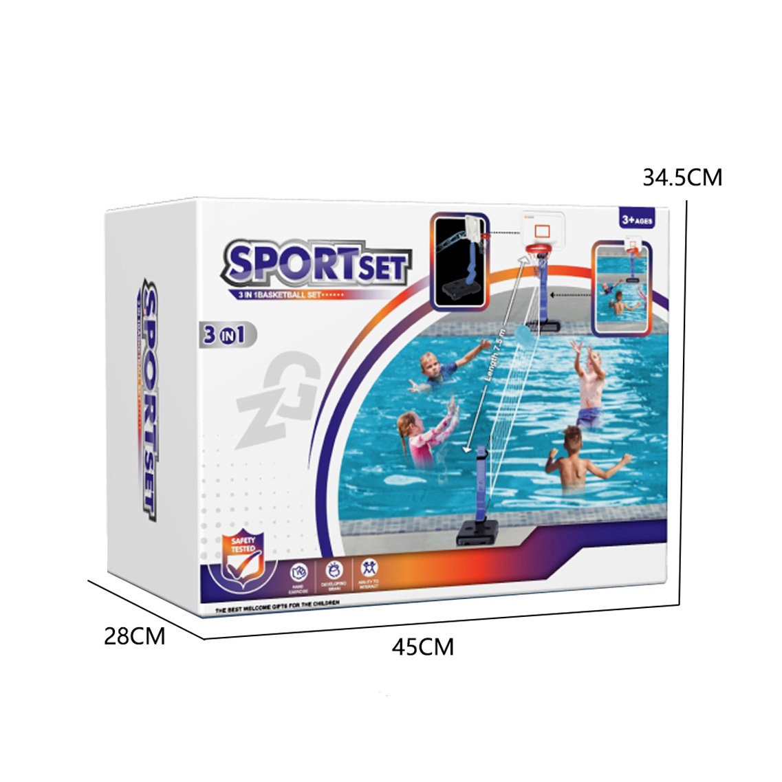 3 IN 1 SPORT SET toys