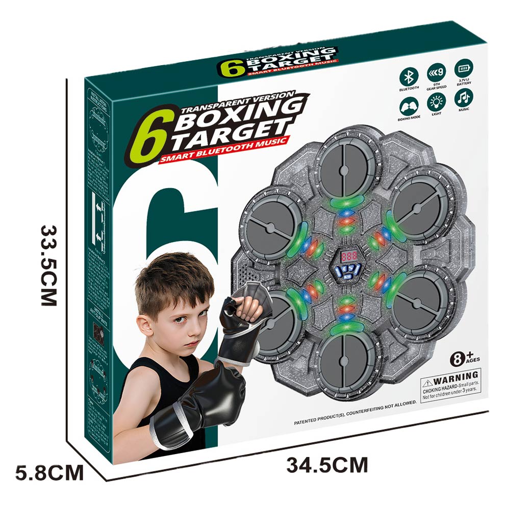 BOXING TARGET W/BLUETOOTH MUSIC,LIGHT toys