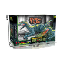 RC 2.4G 6-WAY CRAWLING VELOCIRAPTOR W/SOUND MUSIC LIGHT toys