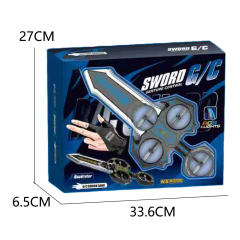R/C G/C SWORD W/LIGHT，2 COLORS ASST toys