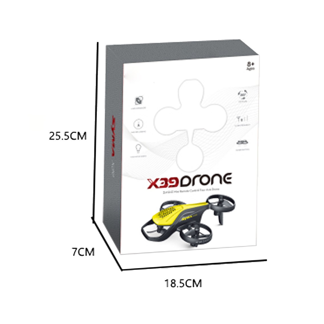 2.4G R/C 3D QUADCOPTER toys