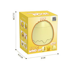 WIND UP YELLOW DUCK EGGS toys
