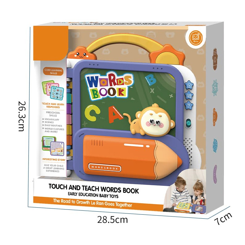 TOUCH AND TEACH BOOK toys