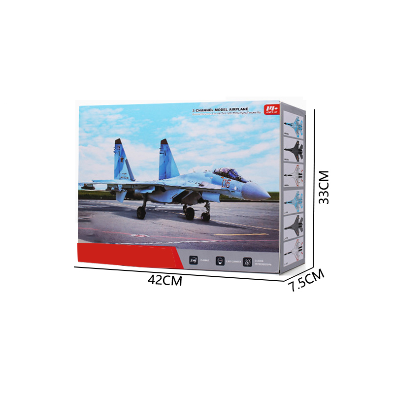 SU-35/J11 R/C 3-CH AIRPLANE，2 COLORS ASST toys