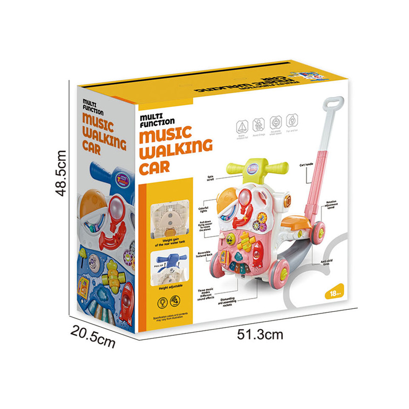 9-IN-1 BABY WALKER SET (PINK) toys