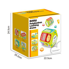 PUZZLE EARLY EDUCATION EIGHT SIDED DRUM toys