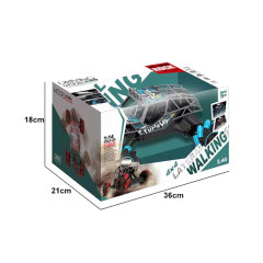 1:14 7CH ALLOY RC STUNT CAR W/LIGHT(RED/BLUE) toys