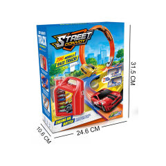 STORAGE CATAPULT TRACK KIT W/2PCS SLIDE ALLOY CAR toys