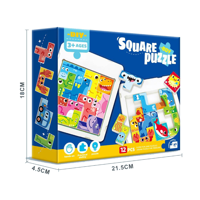 BUILDING BLOCK PUZZLE (12PCS) toys